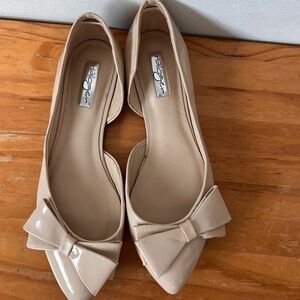 Halogen bowed ballet flats